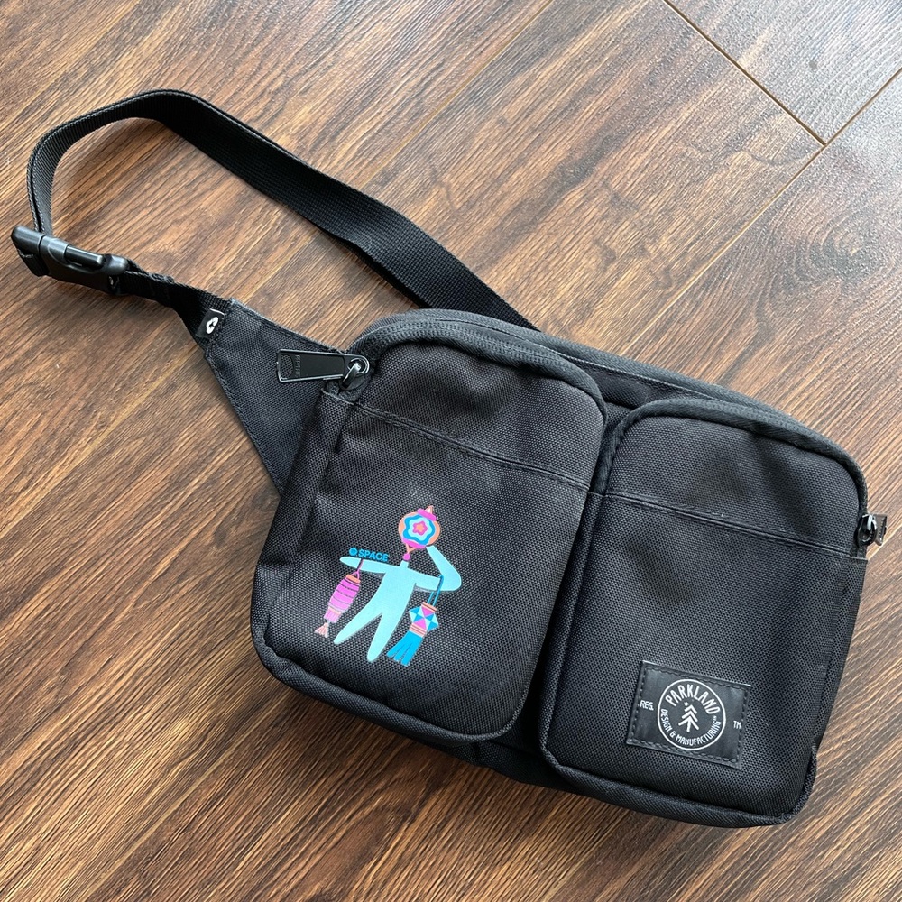 Spotify SPACE-branded Belt Bag by Parkland, Black